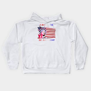 I Invoke the 1st Amendment! Kids Hoodie